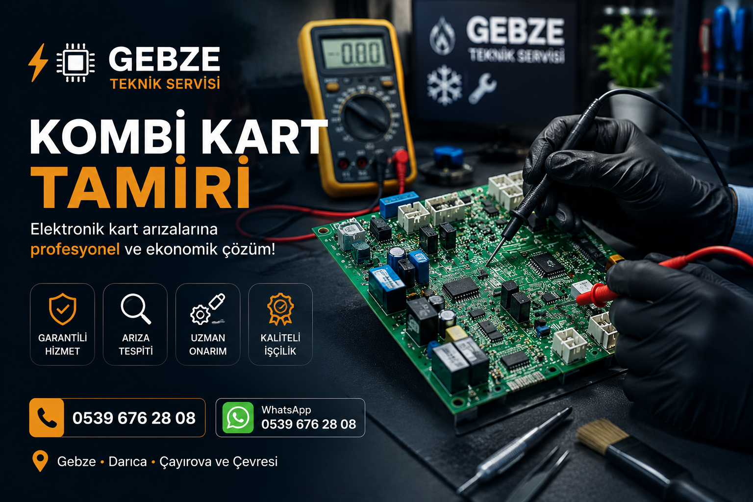 Gebze Kombi Kart Tamiri